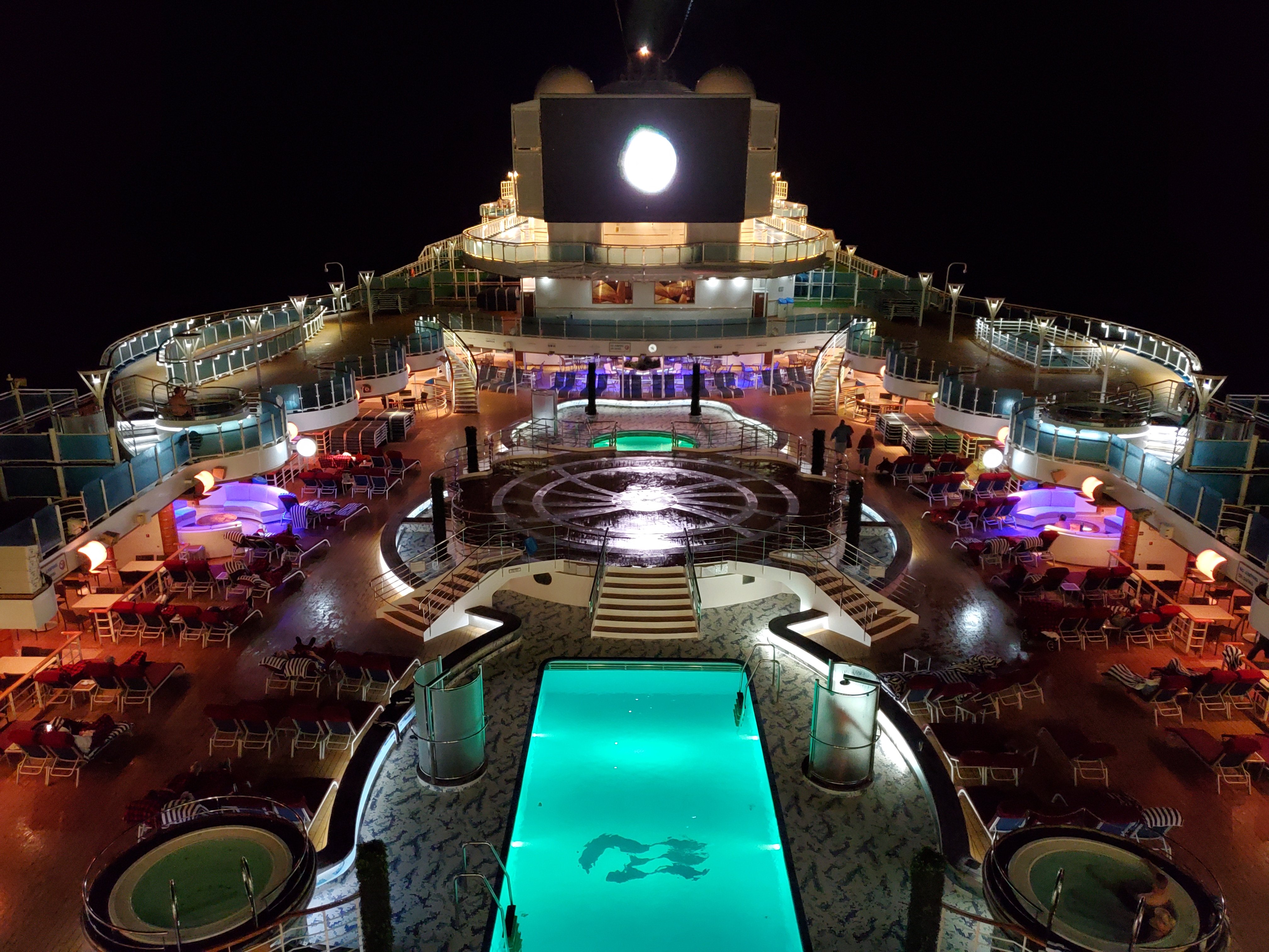 Movies under the Stars on Royal Princess
