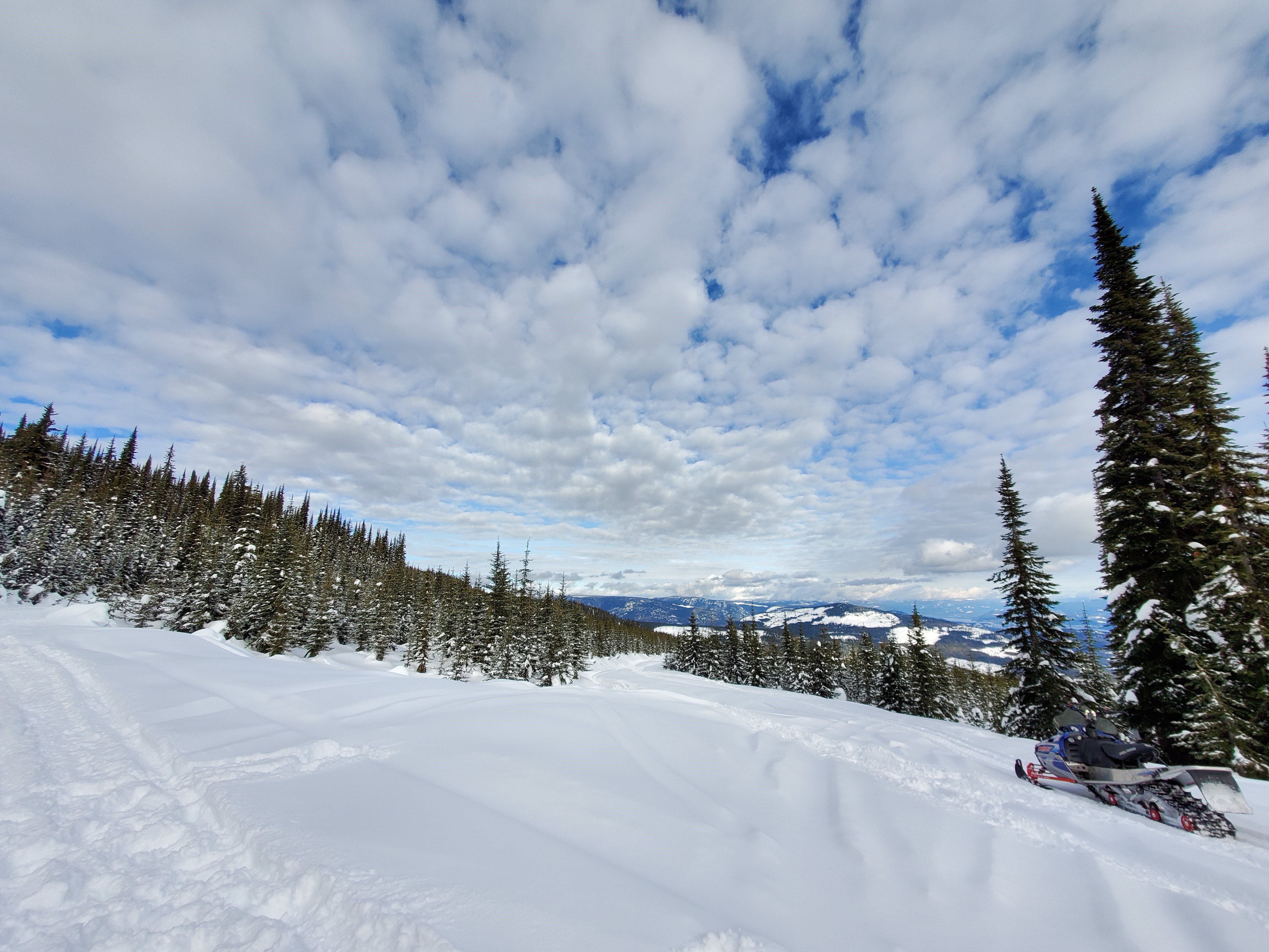 Snowmobile Tour at Sun Peaks Resort
