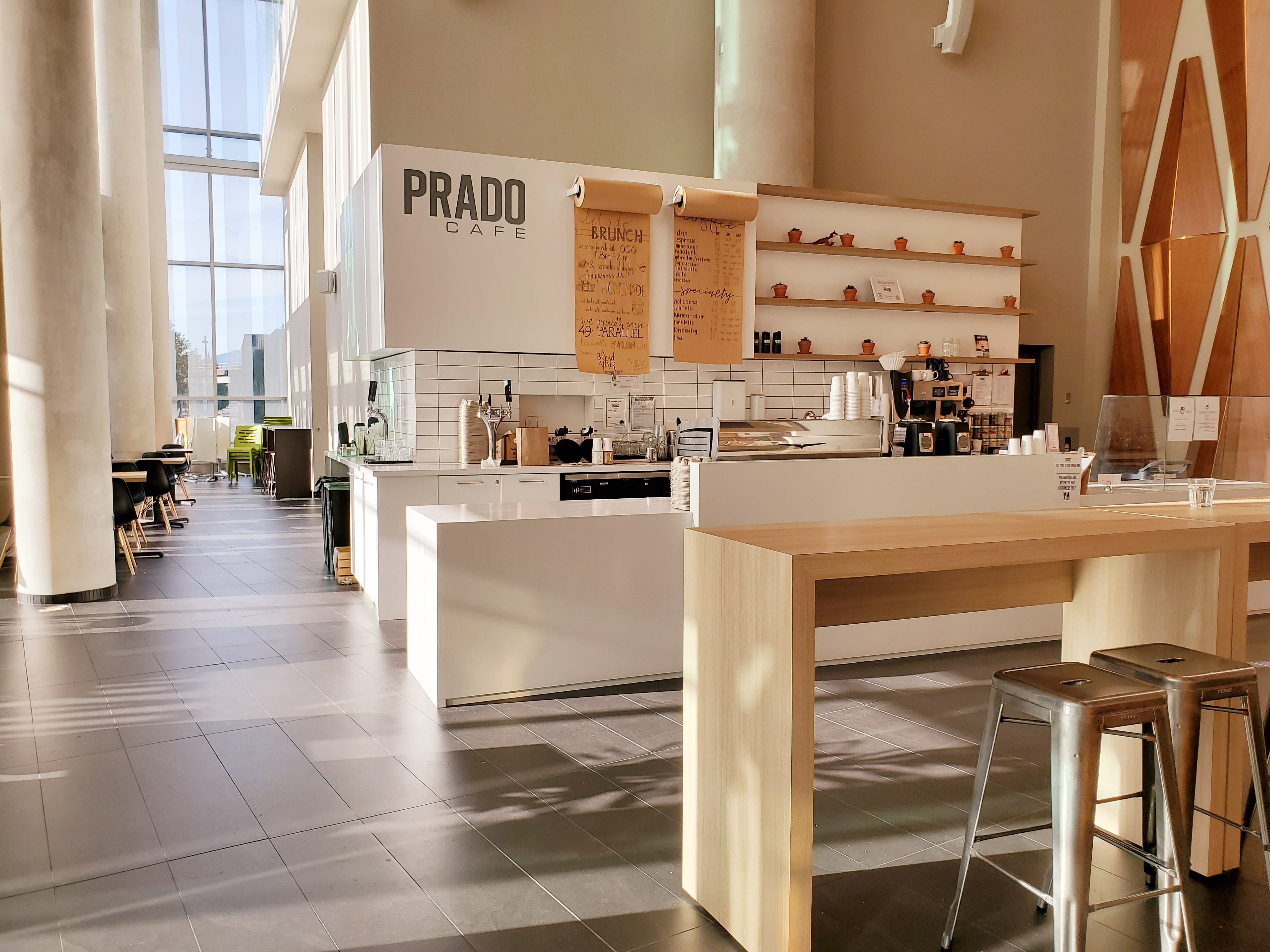 Prado Cafe at Civic Hotel Surrey