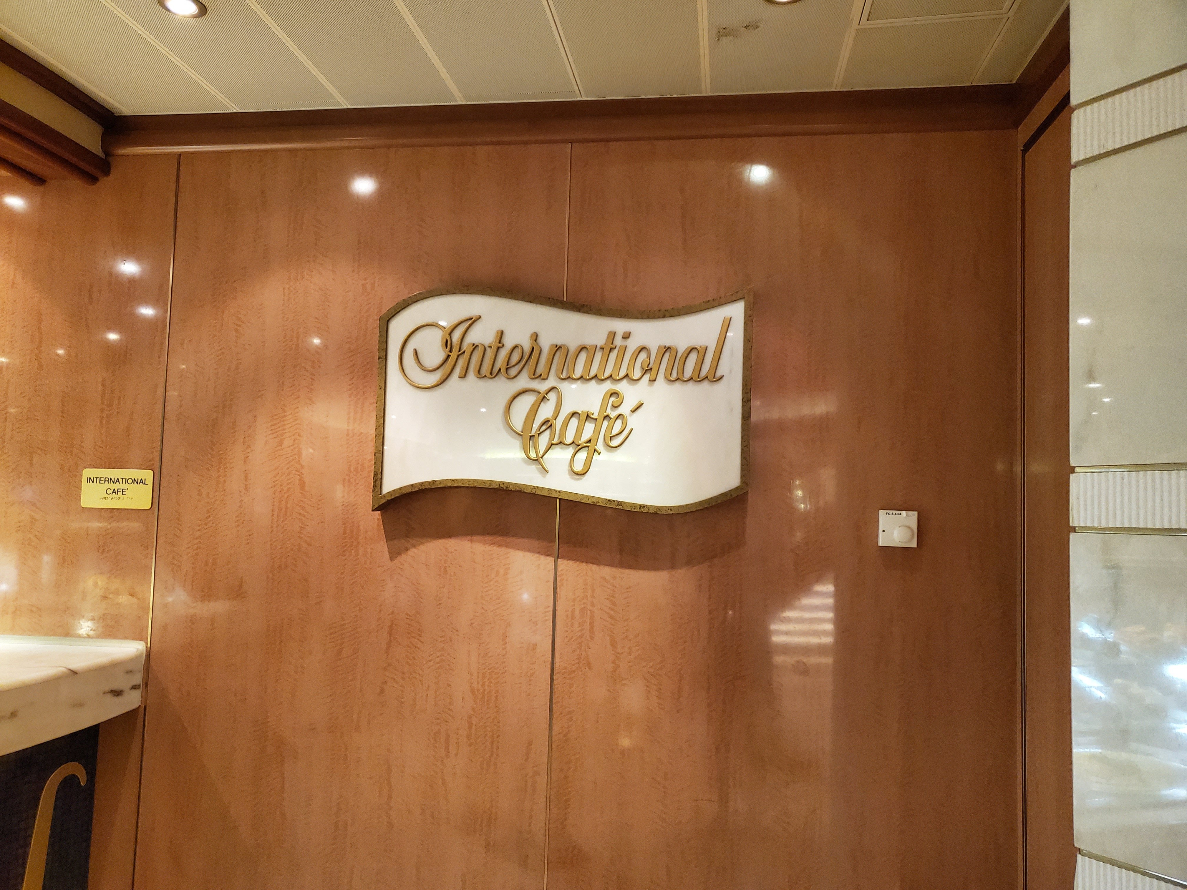 International Cafe on Royal Princess