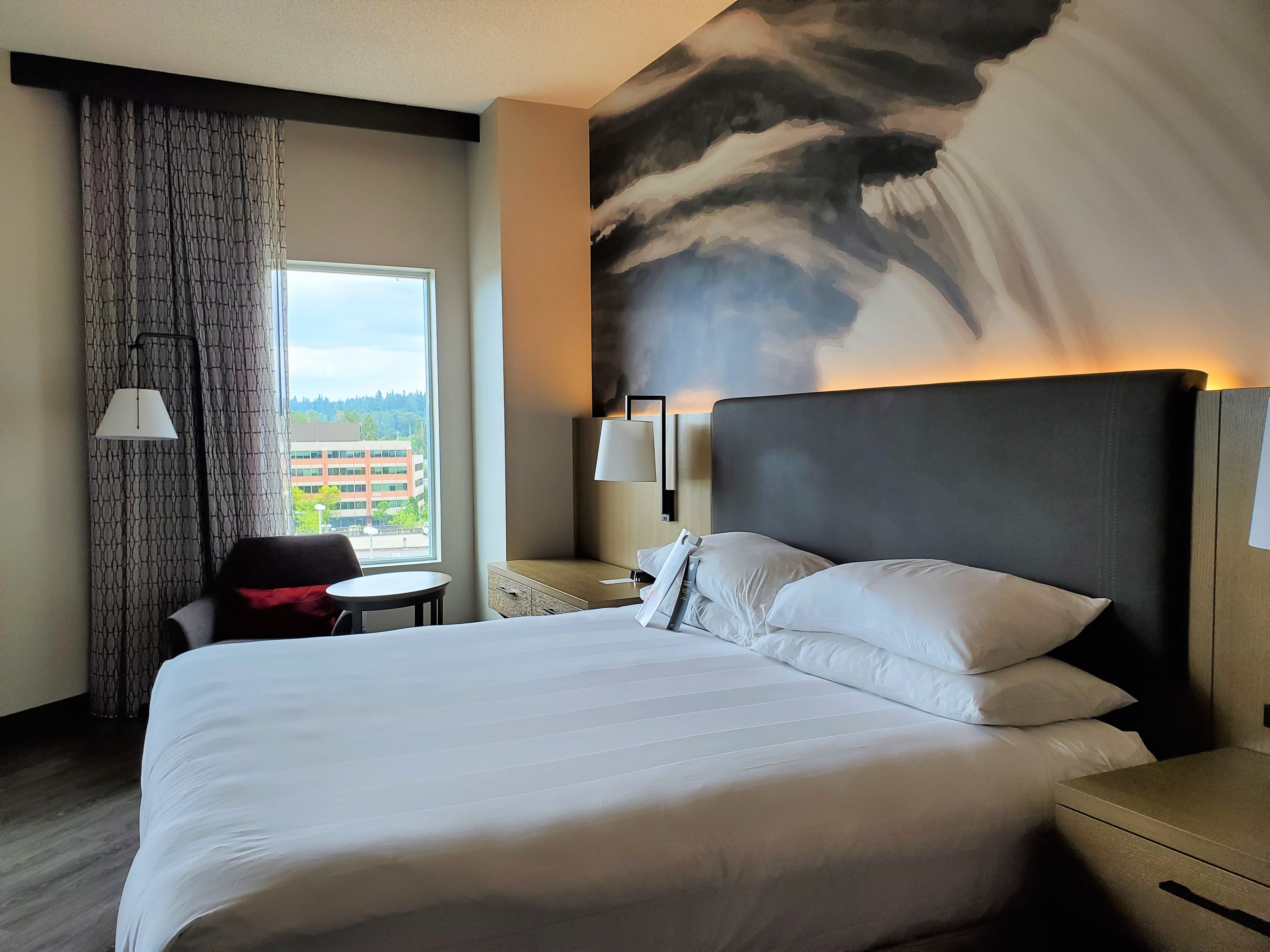 King Room at Seattle Marriott Redmond