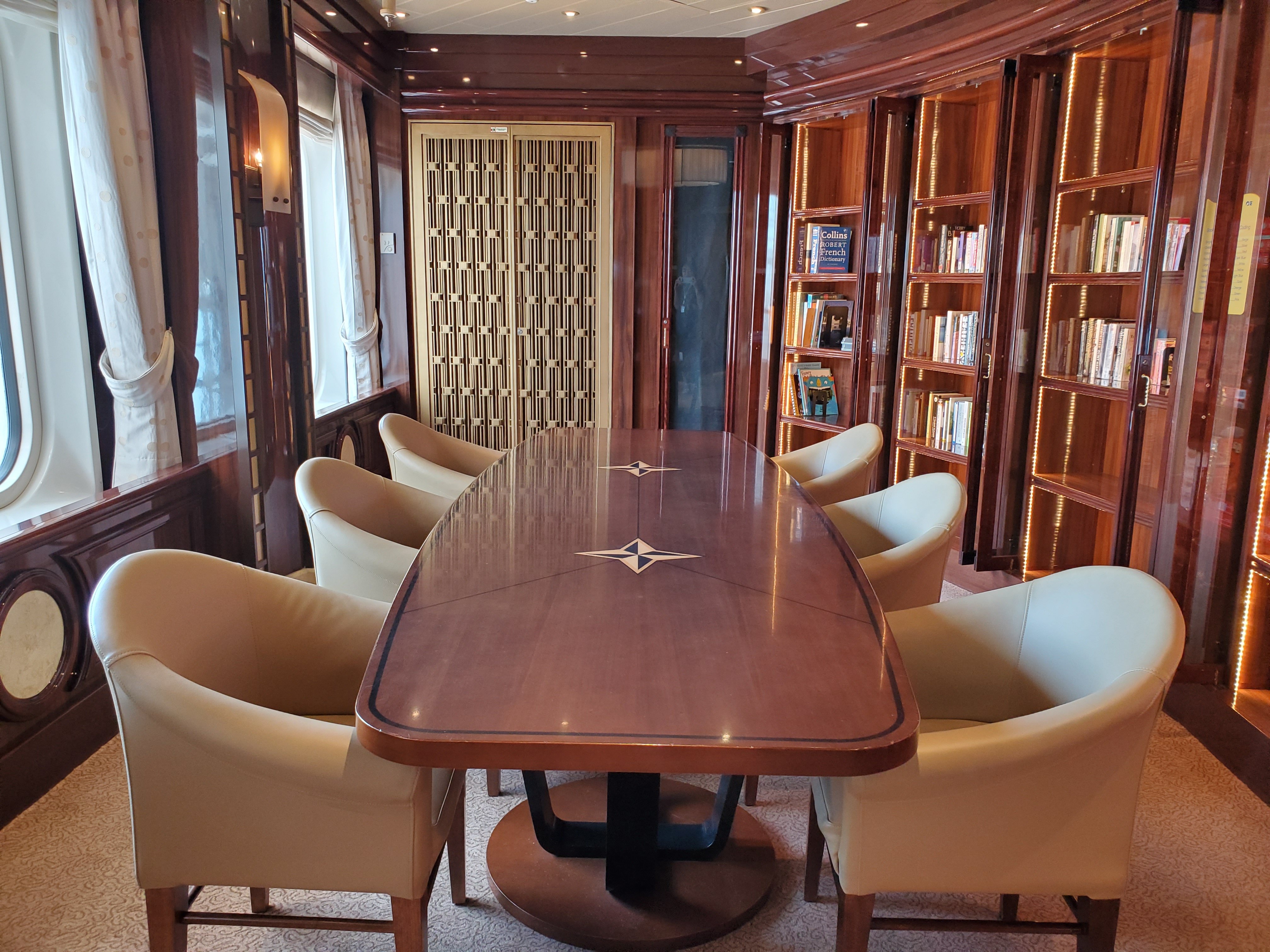 Library on Royal Princess