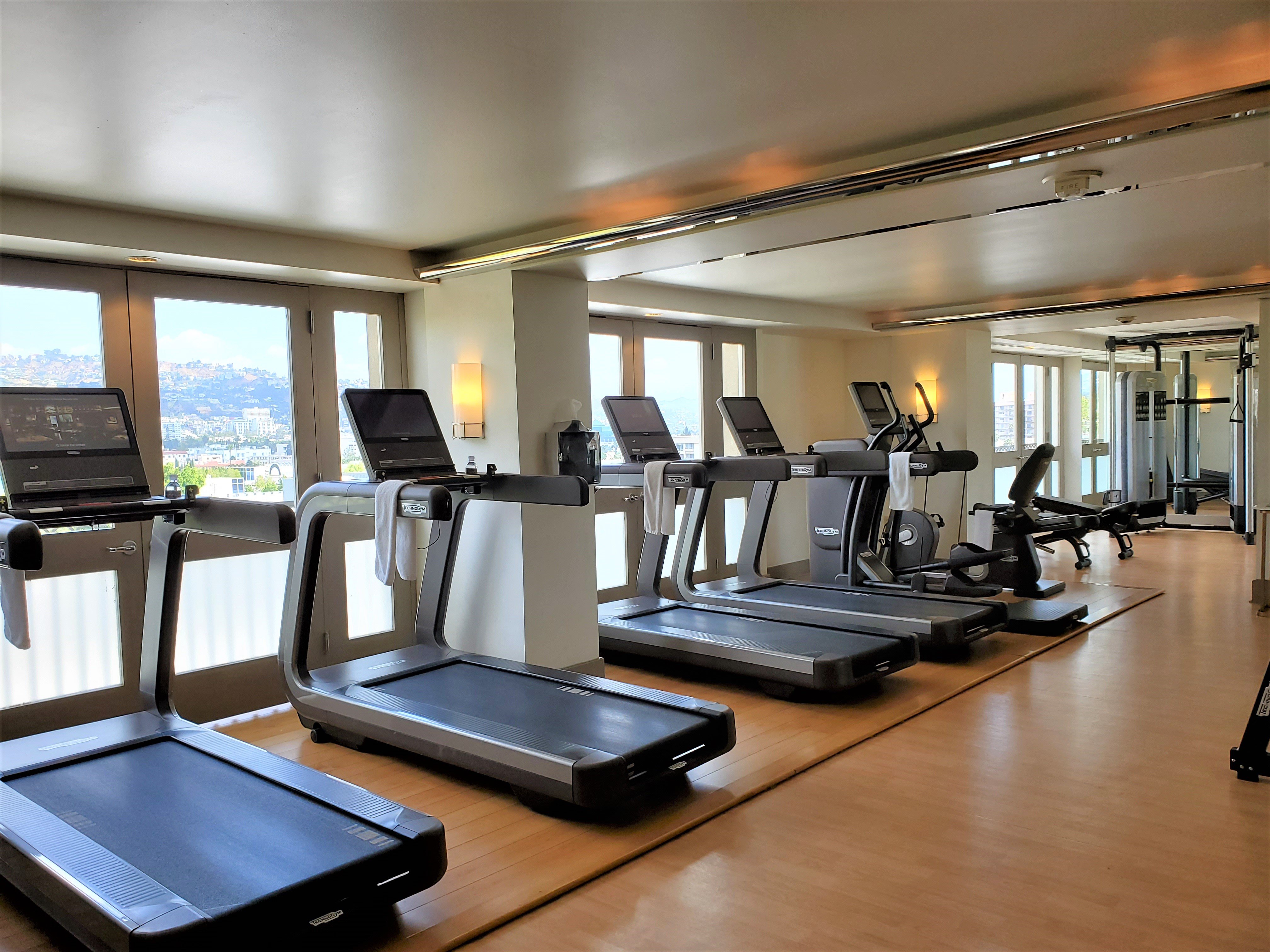 Viecroy L'Ermitage Beverly Hills fitness room